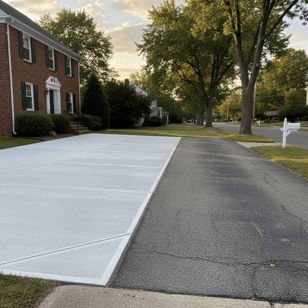 concrete driveways quincy ma