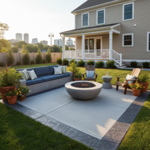 concrete patio quincy ma