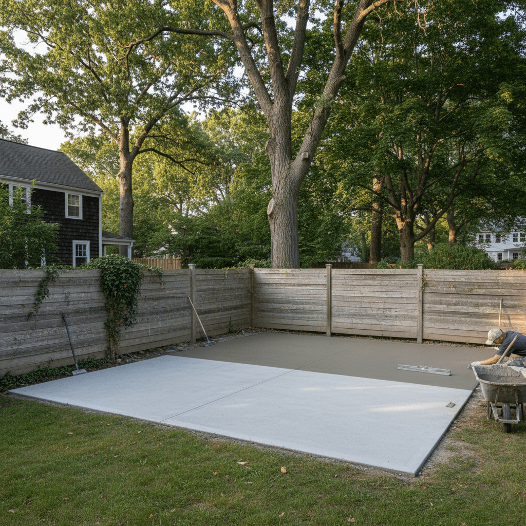 concrete patios quincy ma