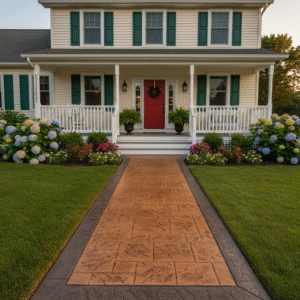 concrete walkway quincy ma