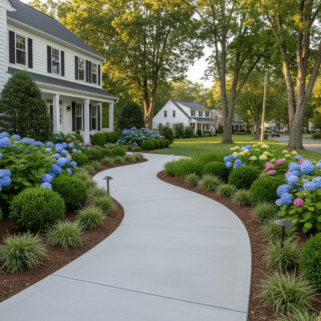 concrete walkways quincy ma