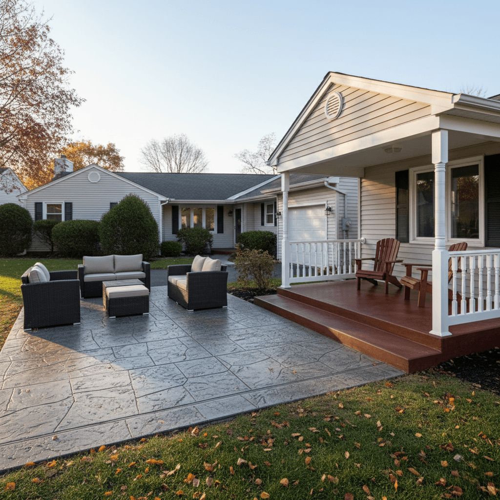 stamped concrete quincy ma